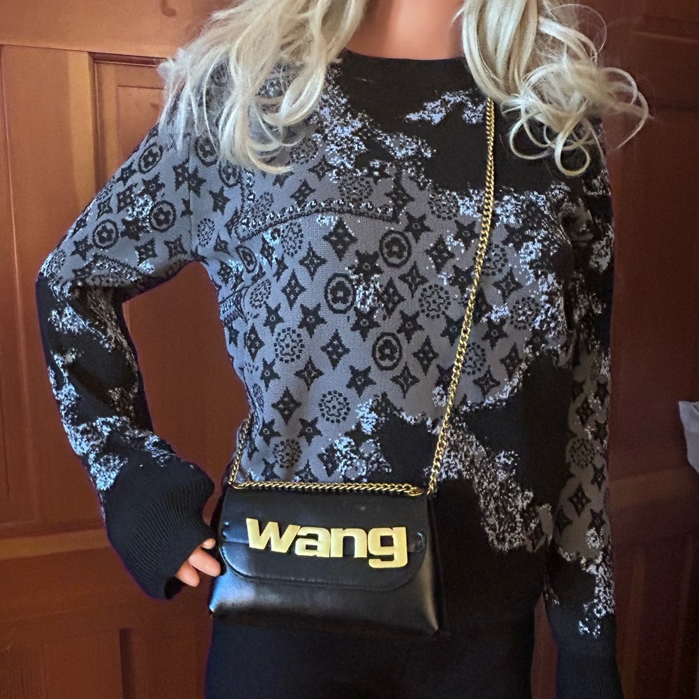 Jacquard Wool Pullover - image 6